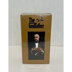 The Godfather VHS 1972 Paramount Home Video THX Digitally‎ Mastered Sealed 8049